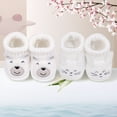 thumbnail image 6 of Newborn Knit Booties Soft Baby Sock Boots for Infant Boys Girls First Walkers 1 Pairs, 0-3 Months, 6 of 21