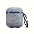 thumbnail image 1 of CNKOO Stylish And Minimalist Fabric-Patterned Wireless Earphone Protective Case Made of TPU  Shockproof  Available in Various Sizes And Colors  Compatible with Airpods 1/2/3/4/Pro/Pro 2 G, 1 of 7