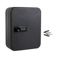 thumbnail image 1 of Abbracc 20 Key Lock Box Key Cabinet Car Rental Safe Key Holder Key Organizer Key Box for Black Password, 1 of 9
