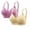 Hot Pink&Khaki, variant on Livrdious Wireless Bras for Women Pack of 2 No Underwire Padded Push Up Bras, Full Coverage Plus Size Women Everyday Comfort Tshirt Bra