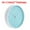 Light Blue, variant on Uxcell 8 inch Plastic Wall Clock 3D Number Quartz Battery Operated Silent Non-Ticking Round Wall Clocks Light Green