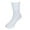 White, variant on Jefferies Socks Little Girls' Seamless Turn Cuff Socks (Pack of 6), White, Large