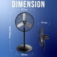 thumbnail image 2 of Ventilador de pedestal Tornado, 2 of 5