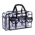 thumbnail image 4 of Bolsa de cosméticos Bolsa de aseo multiusos práctico impermeable viaje cosméticos almacenamiento organizador de maquillaje para artículos de tocador, 4 of 8