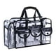 thumbnail image 4 of Bolsa organizadora de maquillaje, artículos esenciales de viaje impermeables, bolsa de artículos de tocador de maquillaje de viaje portátil para set, 4 of 8