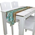 thumbnail image 3 of EREHome Rabbit And The Moon Table Runner Table Top Decoration Home Decor 13x70 inches, 3 of 5