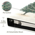 thumbnail image 3 of FORMRS 3 Ring Photo Album 4"x6" Self Adhesive Large Capacity PU Leather Cover, Hand Drawn Christmas, 3 of 8