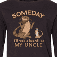 thumbnail image 4 of Inktastic Someday I'll Rock a Beard Like My Uncle-Bearded Dragons Long Sleeve Youth T-Shirt, 4 of 5