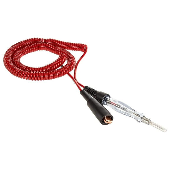 3633 Mini-Coil Cord Circuit Tester, 6V/12V Automotive Electrical Test Tool - Red