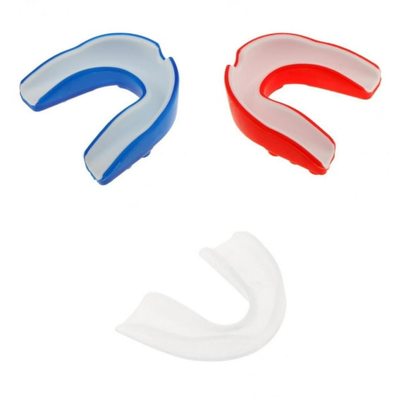 3 Pieces Silic Mouth Guards Gum for Boxing MMA Protector