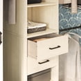 thumbnail image 5 of 5 Shelf 2 Drawer Closet Organizer 3 Adjustable Hanging Rods, 5 of 9