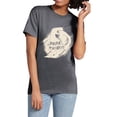 thumbnail image 2 of Papa Saurus Fun Graphic Tee T-Shirt for Women Men, Short Sleeve Summer Tops - Vintage Pepper, 2 of 5