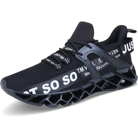 

YAZI Mens Running Shoes Walking Athletic Blade Tennis Shoe