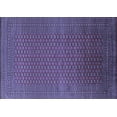 thumbnail image 1 of Ahgly Company Machine Washable Indoor Rectangle Oriental Blue Industrial Area Rugs, 7' x 10', 1 of 4