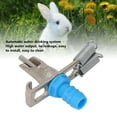 thumbnail image 4 of Pezón de Agua de Conejo, Alimentador de Agua de Conejo Con Fugas Galvanizado Autico 10 piezas para animales Pequeños, 4 of 7
