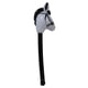 thumbnail image 3 of Hobby Horse Stick juguete encantador globo de cabeza de caballo portátil divertida para soplar juguetes para niños con temática de caballos cumpleaños Blaclk, 3 of 8