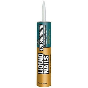 Liquid Nails Tub Surround and Shower Wall Adhesive LN715, 10oz