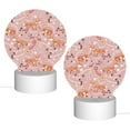 thumbnail image 2 of Balery Beautiful Fox Pattern Acrylic Night Light Gift with 3 Color ModesTouch-Sensitive LED Lamp Perfect Gift for Mother's Day, Birthday, or Christmas, 2 of 9