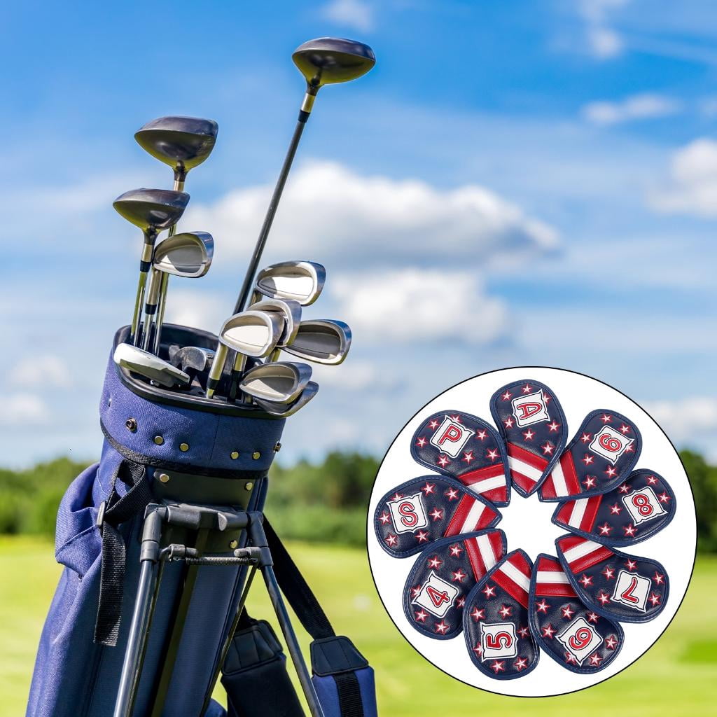 Yihuala Golfs Putter Headcover Golfs Club Head Cover Golfs for Men Women, Golfs Driver Golfs Club Cover Iron Headcover