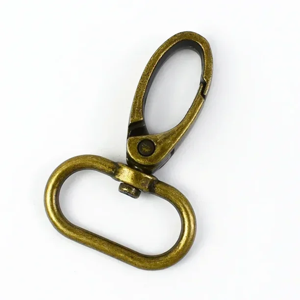 Meetee 10 Uds 16-38mm bolsa correa gancho hebilla Metal giratorio langosta cierre DIY correas gancho mosquetón llavero hebillas accesorio