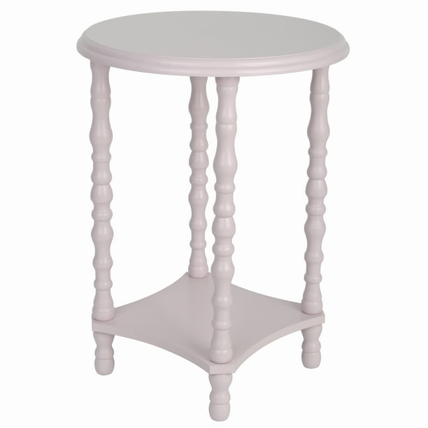 SOFT PINK SIDE TABLE