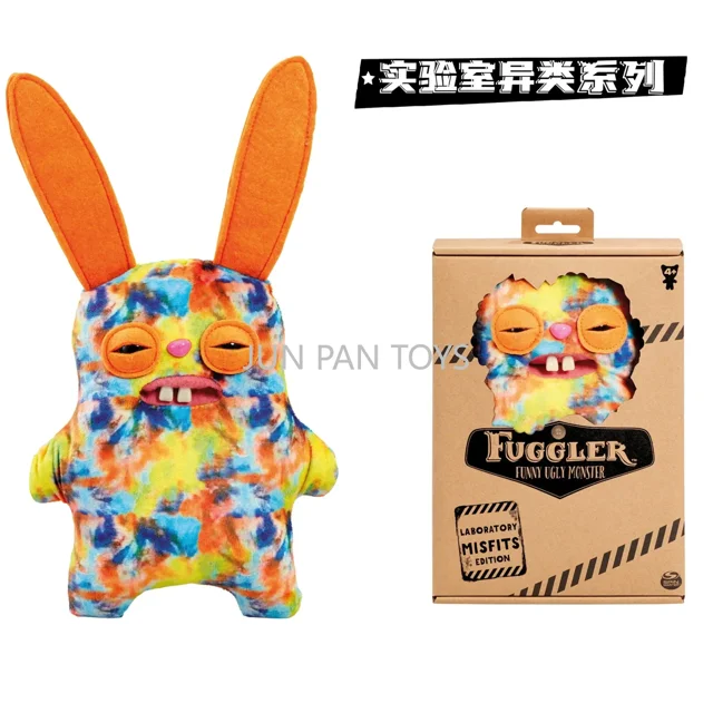 2025 Original Fuggler X DC Batman juguete suave divertido monstruo feo superhéroe peluches Bob Esponja pantalones cuadrados edición coleccionistas laboratorio