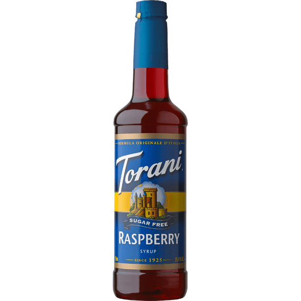 Torani Sugar Free Raspberry Syrup 750ml - Walmart.com - Walmart.com