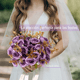 thumbnail image 2 of Kit 5 Ramos Flores Bloosom Artificiales Decoracion Hogar 70 Flores Violeta, 2 of 5
