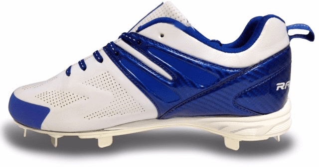 chrome baseball cleats