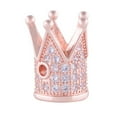 thumbnail image 4 of Cuentas para hacer pulseras Minnieouse espaciadores de joyería con agujeros grandes dijes pequeños con adornos de diamantes Tipo 3 10piezas, 4 of 5
