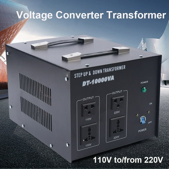 Miumaeov ST-10000 Voltage Converter Transformer Power Step Up/Down 110V to/from 220V