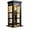 1PCS, variant on Vintage Phone Booth Ambient Lamp, Retro British Telephone Booth Night Light with Warm LED Glow, Mini Street Phone Booth Desk Lamp with Graffiti Design for Bedroom Bookshelf Office Home Décor (1PCS)
