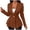 Brown, variant on Women Shawl Collar Single Button Textured Jacquard Peplum Long Sleeve Blazer Jacket 1PC S-XXL Plus Size Friendly