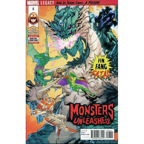 Monsters Unleashed (3rd Series) #8 VF ; Marvel Comic Book