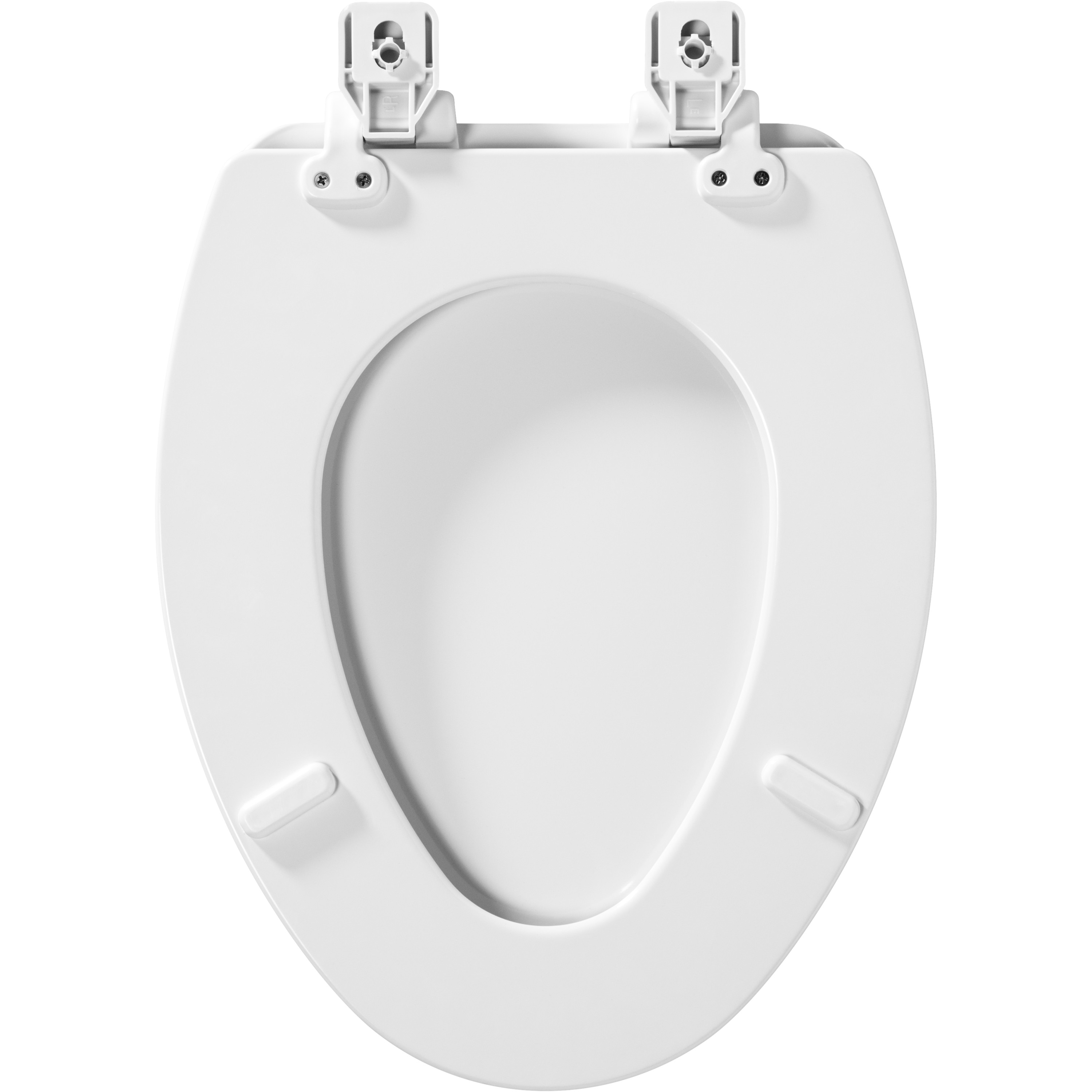 Mayfair Lannon Slow Close Elongated Toilet Seat in White photo 8