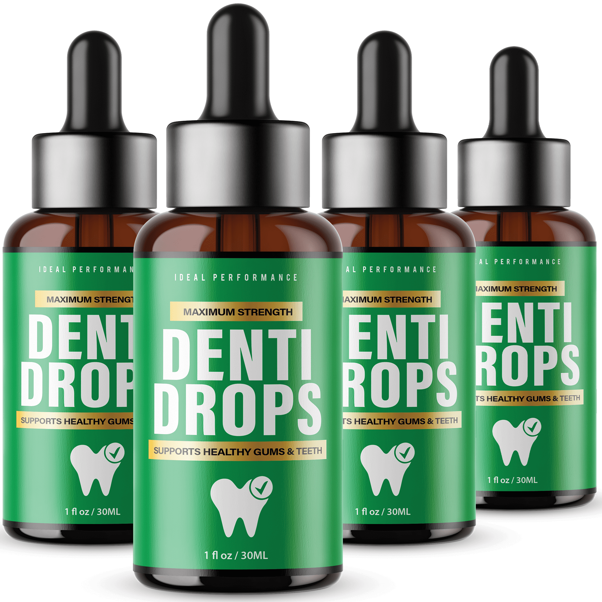 (4 Pack) DentiDrops Pro for Gums Dentinox Pro Dental Dropper Healthy