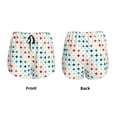 thumbnail image 4 of Disketp Colorful Geometric Print Women's Shorts Workout Shorts for Athletic Gym Running Shorts with Phone Pockets Small, 4 of 8