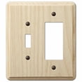 thumbnail image 2 of Amerelle 401TR Contemporary Unfinished 1 Toggle 1 Rocker-GFCI Wall Plate  Ash, 2 of 3