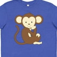 thumbnail image 4 of Inktastic Monkey Thinking Youth T-Shirt, 4 of 5