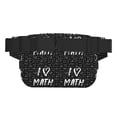 thumbnail image 3 of Disketp I love Math Riñonera de Doble Capa, Bolsa de Cintura Ajustable para Viajes, Correr y Senderismo, Riñonera Ligera para Hombre y Mujer, 3 of 9