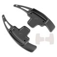 thumbnail image 3 of Levas de cambio de volante para Mercedes-Benz A C E ML 12-15, aluminio negro, 3 of 11