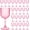 Light Pink, variant on Plastic Goblets, 9oz Ribbed Acrylic Wine Glasses, Vintage Drinking Glasses with Stem, Unbreakable Reusable Disposable Water Goblets Bulk for Parties Weddings Dinner (Clear, 48pcs)