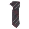 thumbnail image 2 of Kenneth Cole Mens Layer Grid Plaid Self-tied Necktie, Red, One Size, 2 of 4