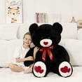 thumbnail image 4 of MaoGoLan 4ft Big Teddy Bear with Love Footprints 47"Giant Bear Plush Toys, 4 of 8