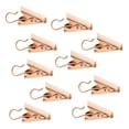 thumbnail image 1 of 10 clips para cortinas de ventana con gancho, abrazaderas de resorte para cortinas, clips para colgar clavijas, pasador Oro, 1 of 9