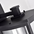 thumbnail image 3 of CHLOE Quill Transitional 1 Light Textured Black Outdoor Wall Sconce 17" Height, 3 of 3