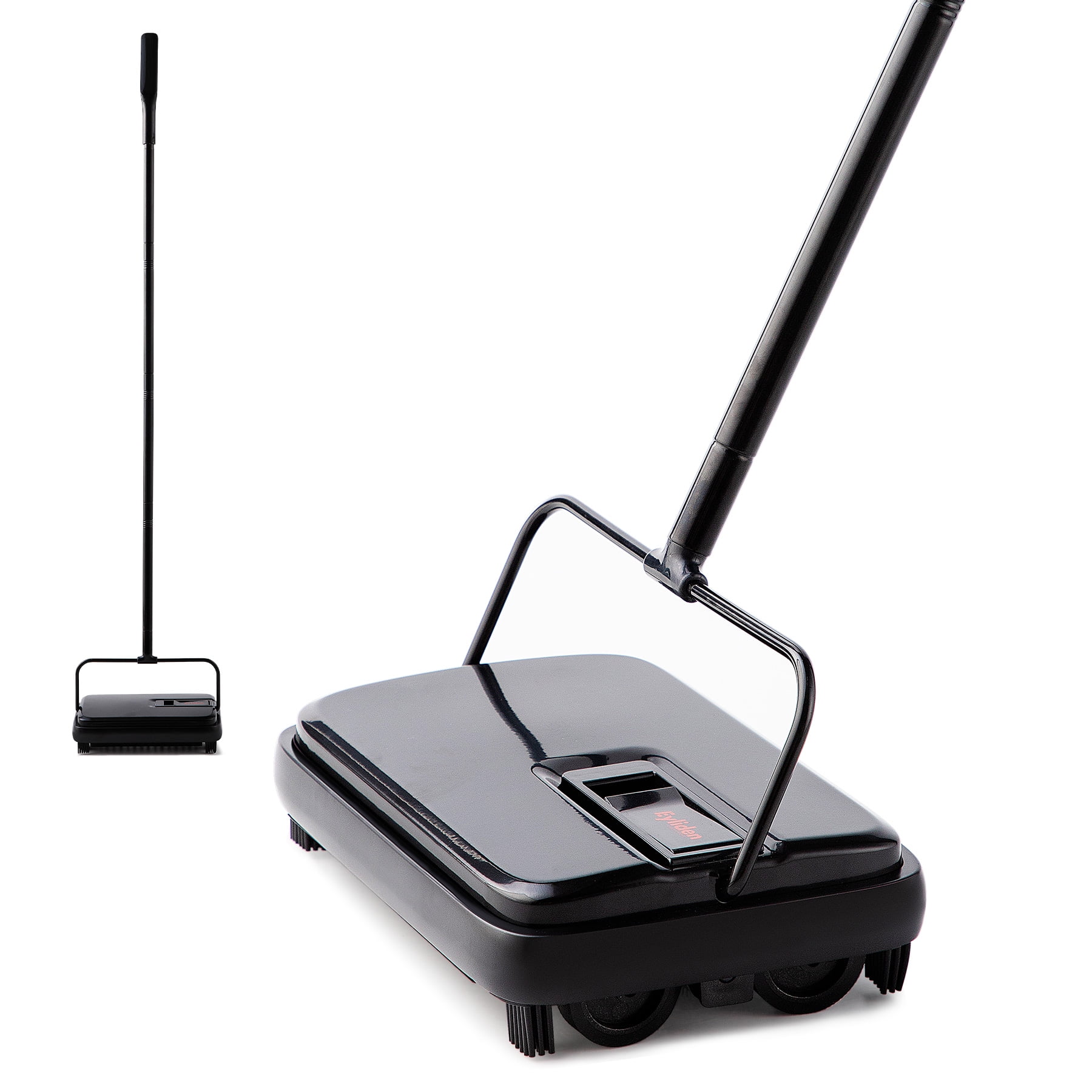 E.yliden Red and Black Handy Floor Carpet Sweeper Lightweight Compact Durable and Easy to Store New Choice 