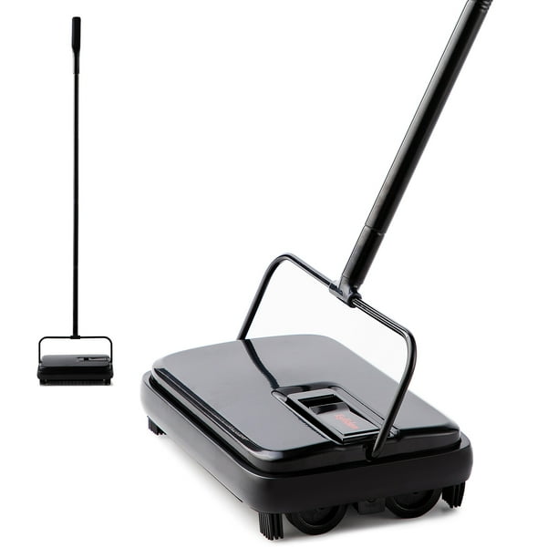 Eyliden Hand Push Carpet Sweeper, NonElectric Easy Manual Sweeping