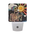 thumbnail image 6 of Yayeee LED Plug in Night Light for The Home with Auto Dusk to Dawn Light Sensors, 2 Pack, Skeleton with Sun, 6 of 6