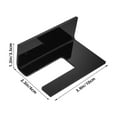 thumbnail image 2 of Troglfold skateboard shelf 1 Set Wall Mount Skateboard Bracket Acrylic Hanger Holder for Skateboard Sturdy Skateboard Hanger,3.94"X2.36"X1.38", 2 of 11
